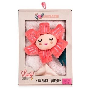 Lucy Darling Little Artist Lovey Blanket